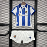 Real Sociedad 2024/25 Home Kids Kit Jersey
