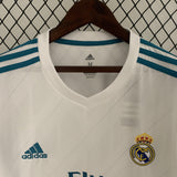 Real Madrid 2017/18 Home Retro Jersey - Long Sleeve