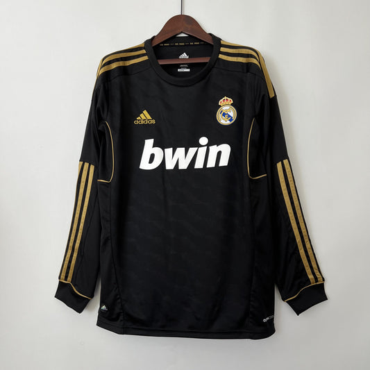 Real Madrid 2011/12 Away Retro Jersey - Long Sleeve