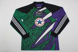 Newcastle 1995/96 Home Retro Jersey GK Goalkeeper Purple - Long Sleeve