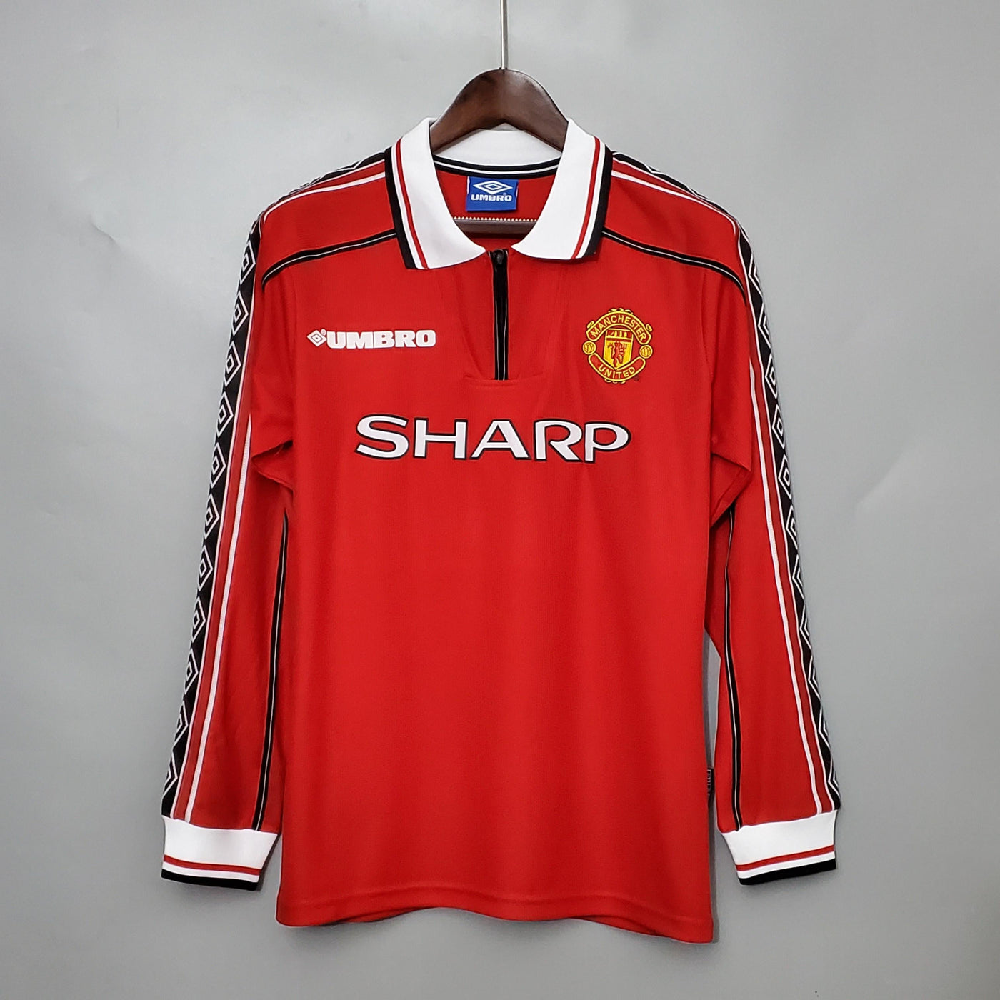 100th Anniversary Manchester United 1998/99 Home Retro Jersey
