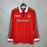 100th Anniversary Manchester United 1998/99 Home Retro Jersey