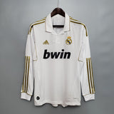 Real Madrid 2011/12 Home Retro Jersey - Long Sleeve