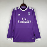 Real Madrid 2016/17 Away Retro Jersey - Long Sleeve