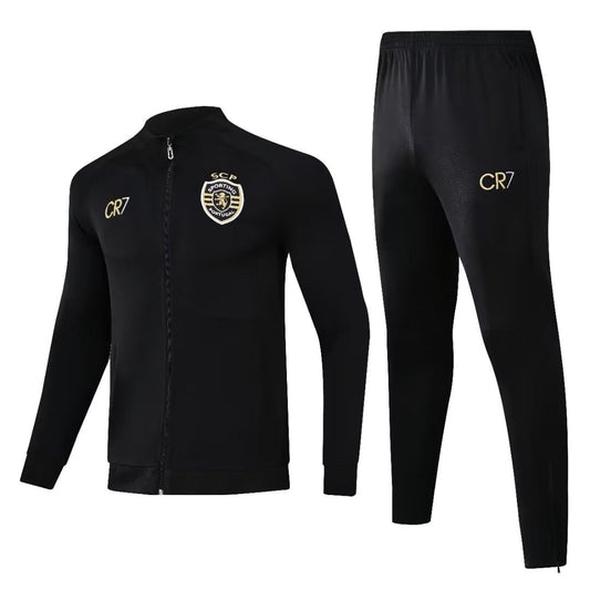 Sporting 2023/24 Fato de Training - Zip Completo Jersey