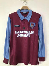 West Ham United 1995/97 Home Retro Jersey - Long Sleeve