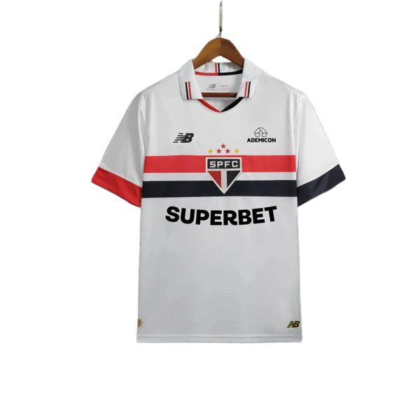 São Paulo 2024/25 Home Jersey - Fan Version - All Sponsors