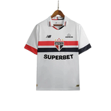 São Paulo 2024/25 Home Jersey - Fan Version - All Sponsors