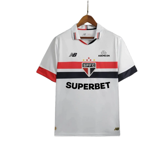 São Paulo 2024/25 Home Jersey - Fan Version - All Sponsors