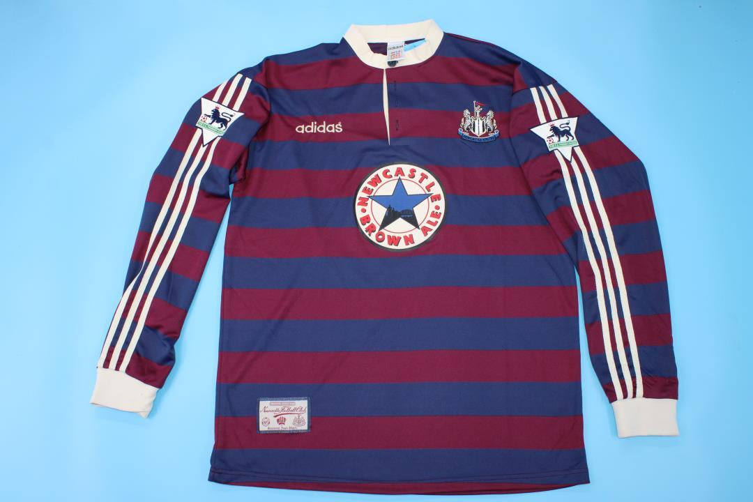 Newcastle 1995/96 Away Retro Jersey - Long Sleeve
