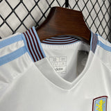 Aston Villa 2024/25 Away Kids Kit Jersey