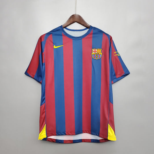 Barcelona Retro UEFA Champions League 2006 Home Jersey