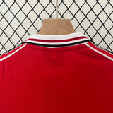 Manchester United 1999/00 Home Kids Kit Jersey - Retrﾃｴ