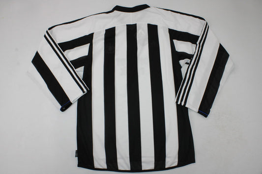 Newcastle 2003/05 Home Retro Jersey - Long Sleeve