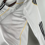 Real Madrid 2009/10 Home Retro Jersey - Long Sleeve