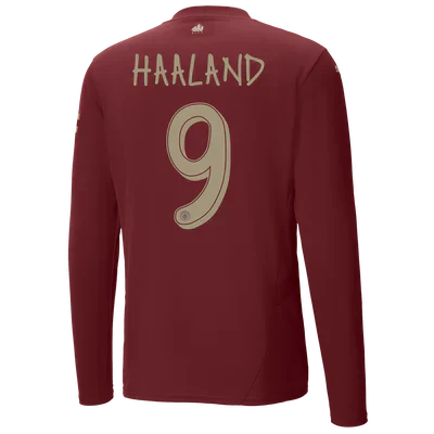 #9 Haaland Manchester City 2024/25 Third Jersey Long Sleeve