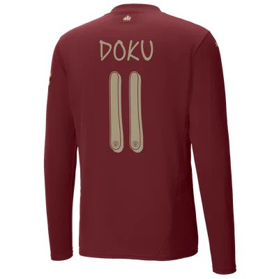 #11 Doku Manchester City 2024/25 Third Jersey Long Sleeve