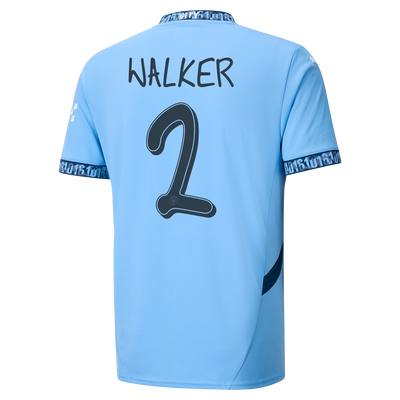 #2 Walker Manchester City 2024/25 Home Jersey