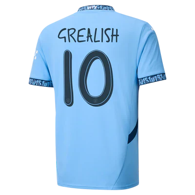 #10 Grealish Manchester City 2024/25 Home Jersey
