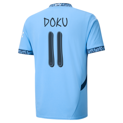 #11 Doku Manchester City 2024/25 Home Jersey
