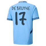 #17 De Bruyne Manchester City 2024/25 Home Jersey