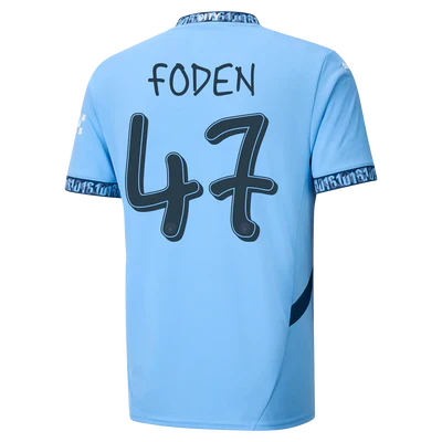 #47 Foden Manchester City 2024/25 Home Jersey