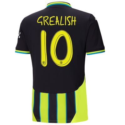 #10 Grealish Manchester City 2024/25 Away Jersey