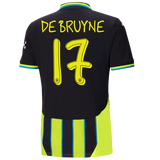 #17 De Bruyne Manchester City 2024/25 Away Jersey