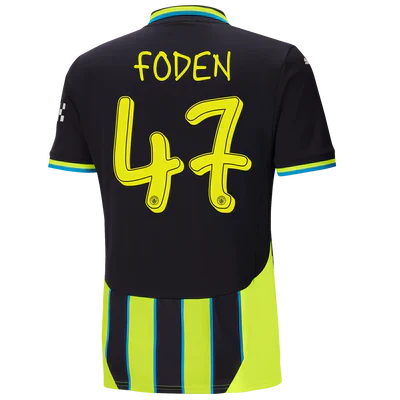 #47 Foden Manchester City 2024/25 Away Jersey