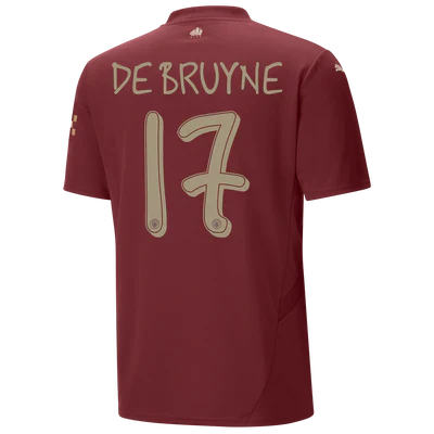 Manchester City 2024/25 Third Jersey - De Bruyne #17