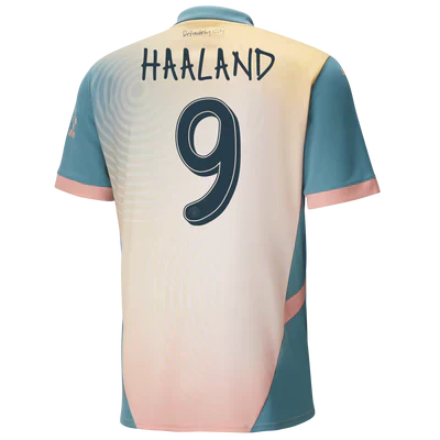 #9 Haaland Manchester City Fourth "Definitely City" Jersey 2024/25