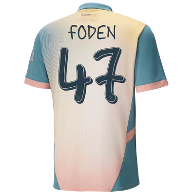 #47 Foden Manchester City Fourth "Definitely City" Jersey 2024/25