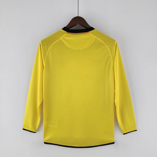 Barcelona 2008/09 Away Retro Jersey - Long Sleeve