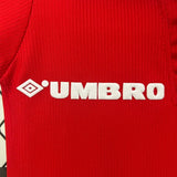 Manchester United 1999/00 Home Kids Kit Jersey - Retrﾃｴ