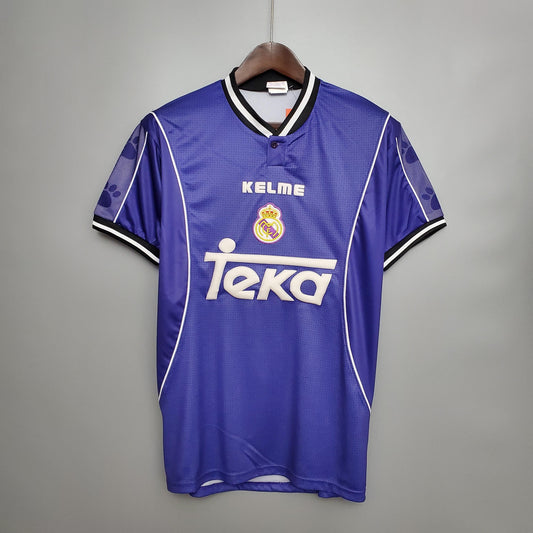 Real Madrid 1997/98 Away Retro Jersey