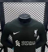 Liverpool Player 2024/25 Away Jersey Long Sleeve