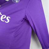 Real Madrid 2016/17 Away Retro Jersey - Long Sleeve