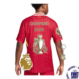 Liverpool 2024/25 Home Jersey - CHAMPIONS 20 & Gold Trophy