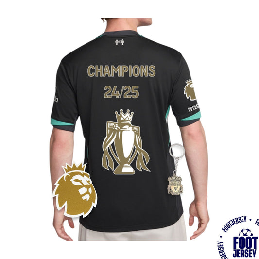 Liverpool 2024/25 Away Jersey - CHAMPIONS