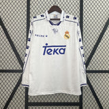 Real Madrid 1994/96 Home Retro Jersey - Long Sleeve
