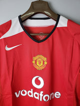 Manchester United 2005 Home Retro Jersey - Long Sleeve