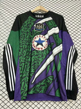 Newcastle 1995/96 Home Retro Jersey GK Goalkeeper Purple - Long Sleeve