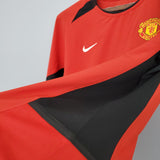 100th Anniversary Manchester United 2002/04 Home Retro Jersey