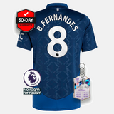 Manchester United 2024/25 Away Jersey - BRUNO FERNANDES #8