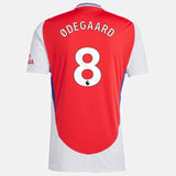 #8 Oodegard Arsenal 2024/25 Home Jersey - Red and White