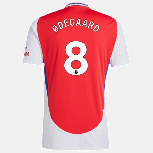 #8 Oodegard Arsenal 2024/25 Home Jersey - Red and White