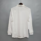 Real Madrid 2011/12 Home Retro Jersey - Long Sleeve