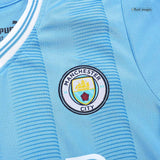 Manchester City 2023/24 Home Kids Kit Jersey