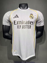 Real Madrid 2025/26 Home Jersey - Player Version