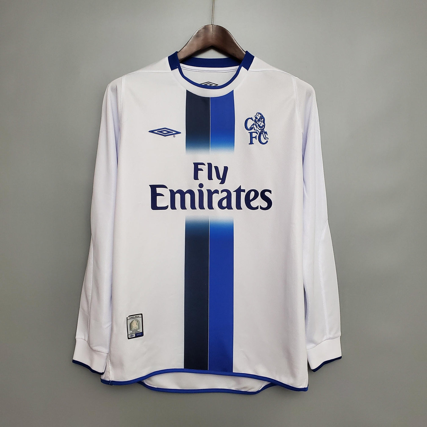 Chelsea 2003/05 Away Retro Jersey - Long Sleeve